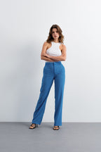 PANTALÓN ESTAMPADO GEOMÉTRICO