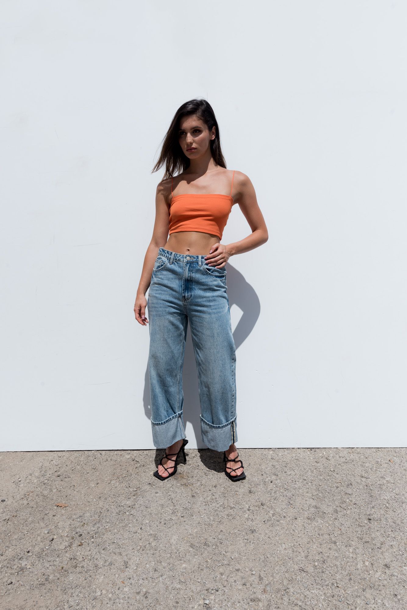TOP BANDEAU RIB