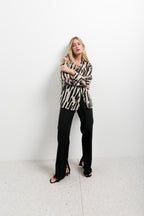 CAMISA GASA ESTAMPADA