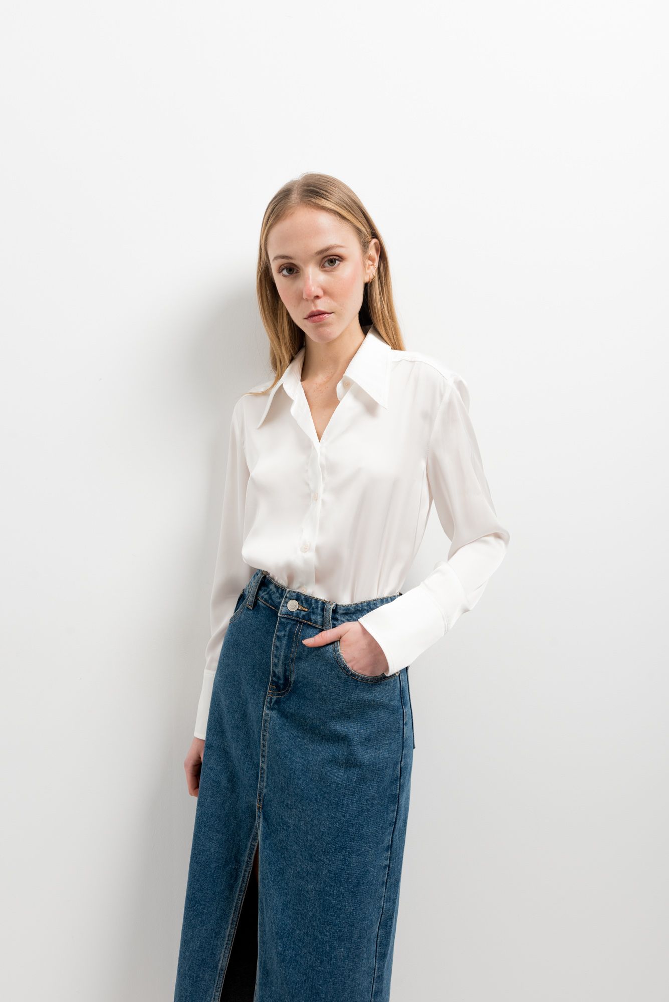 CAMISA SATINADA