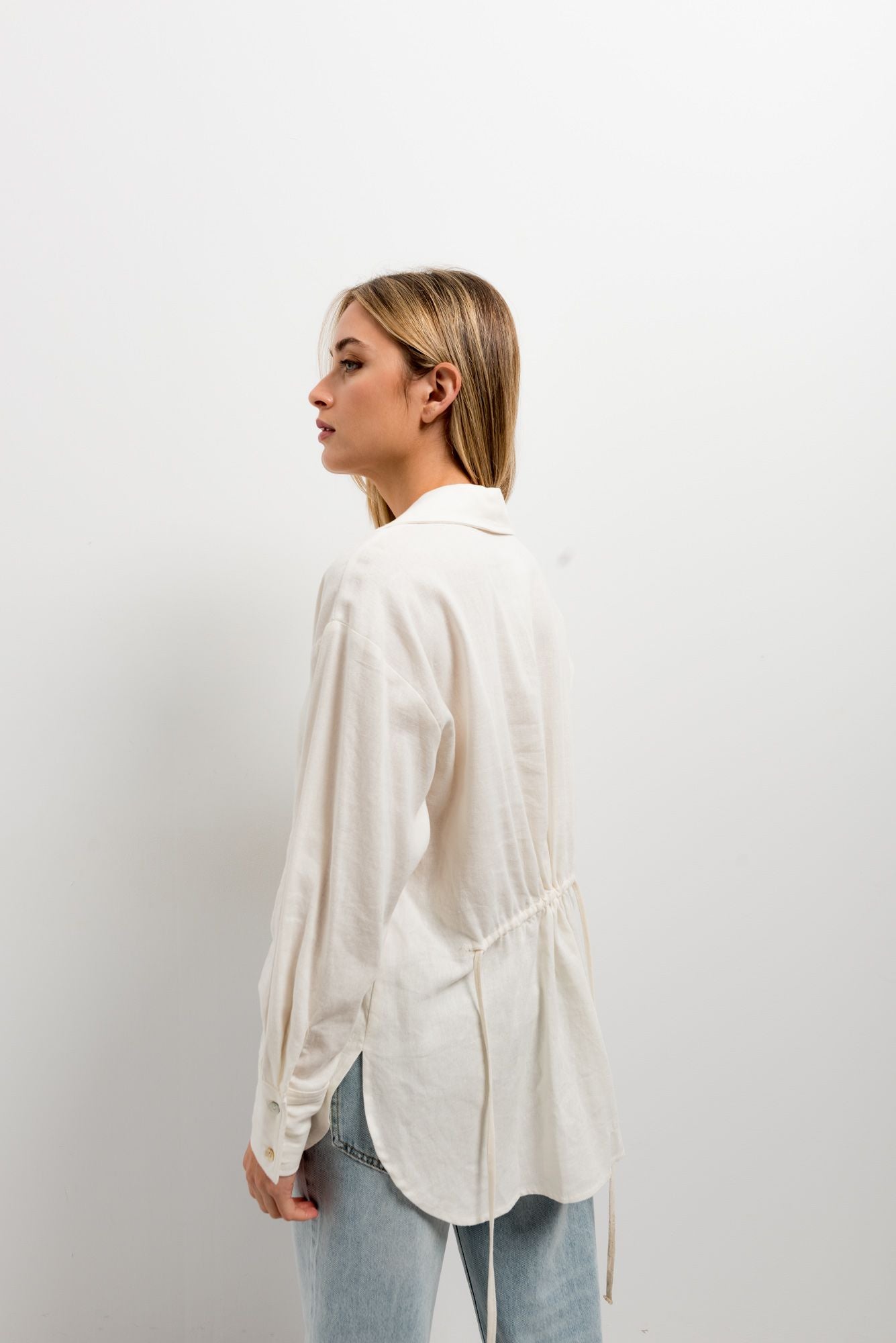 CAMISA CON LINO