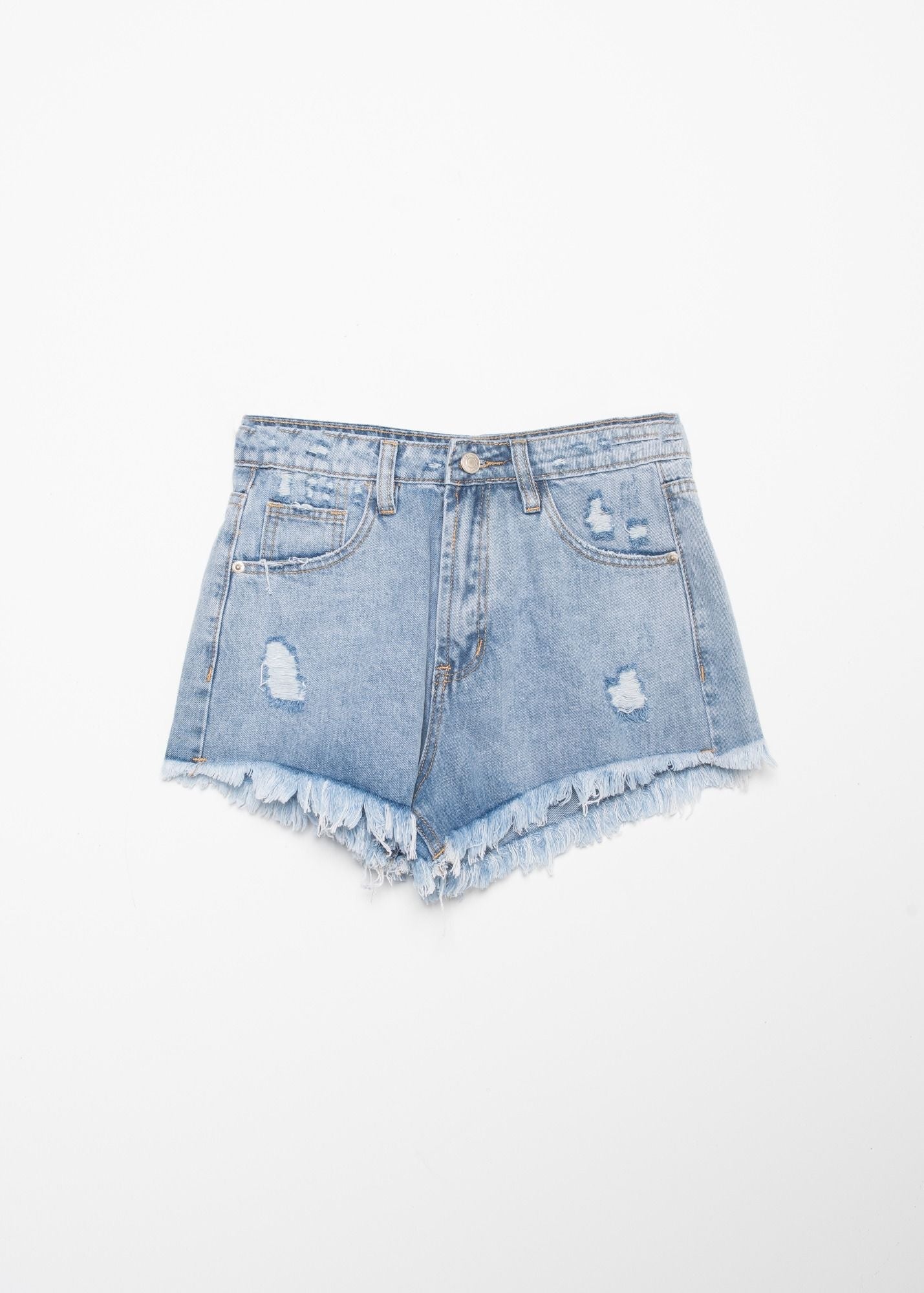 SHORTS DENIM DESFLECADO