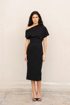 VESTIDO ASIMETRICO
