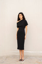 VESTIDO ASIMETRICO