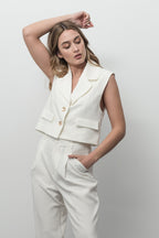 CHALECO CROPPED