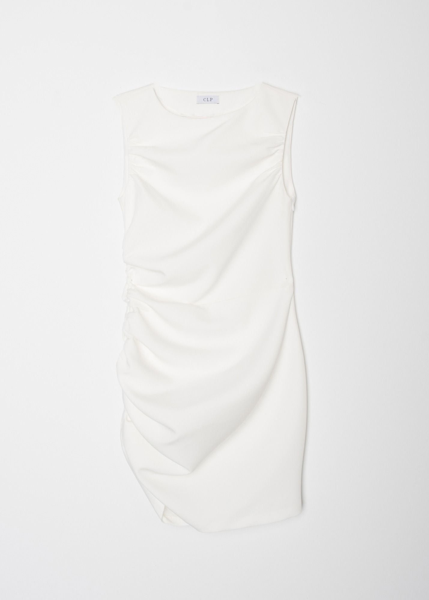 VESTIDO MINI DRAPEADO