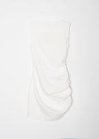 VESTIDO MINI DRAPEADO