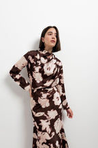 FALDA LARGA ESTAMPADA