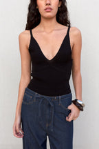 PANTALON FLUIDO EFECTO DENIM