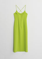 VESTIDO TUBO TIRANTES CRUZADOS
