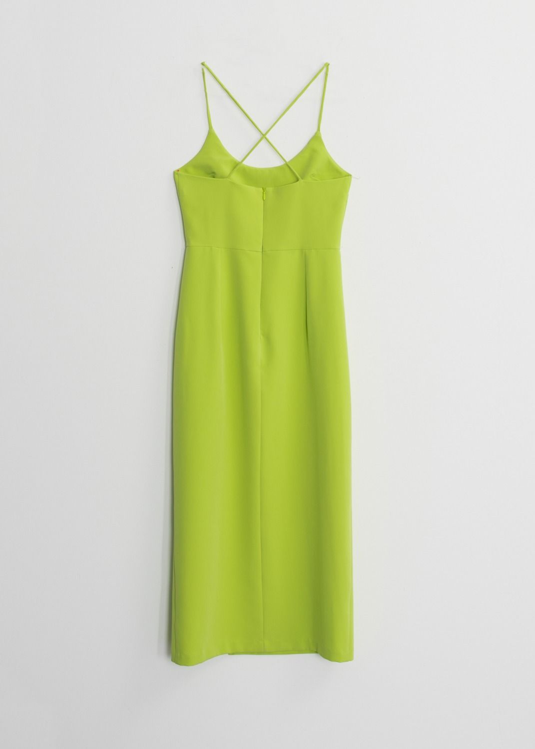 VESTIDO TUBO TIRANTES CRUZADOS