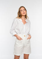 PANTALÓN CORTO DE LINO