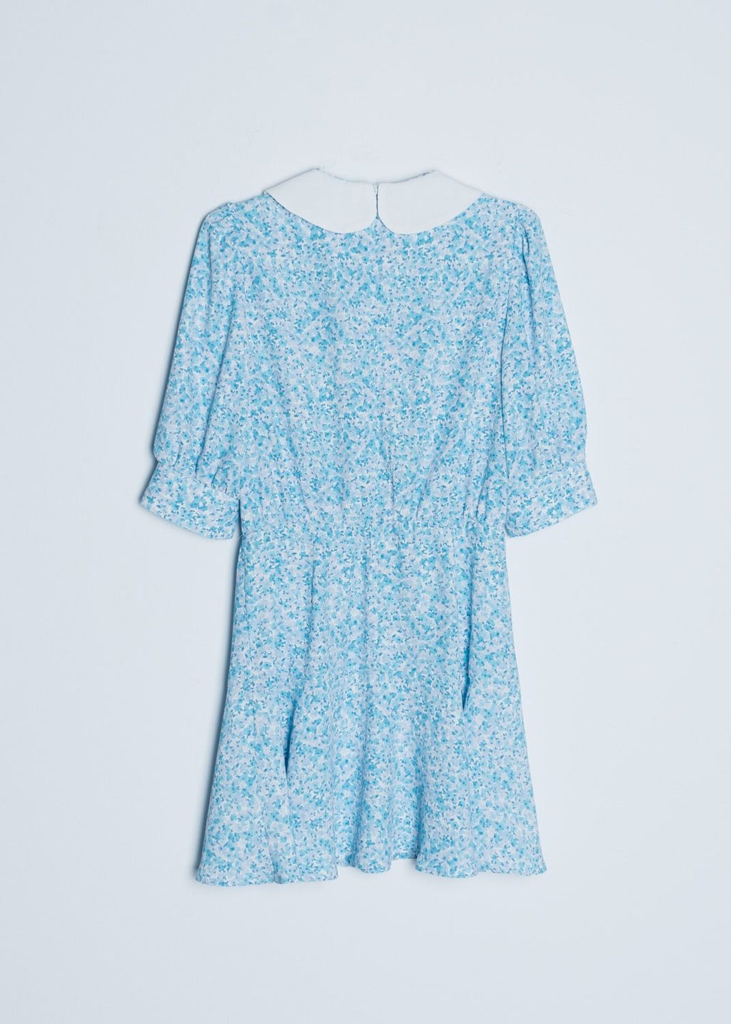 VESTIDO ESTAMPADO CUELLO BOBO