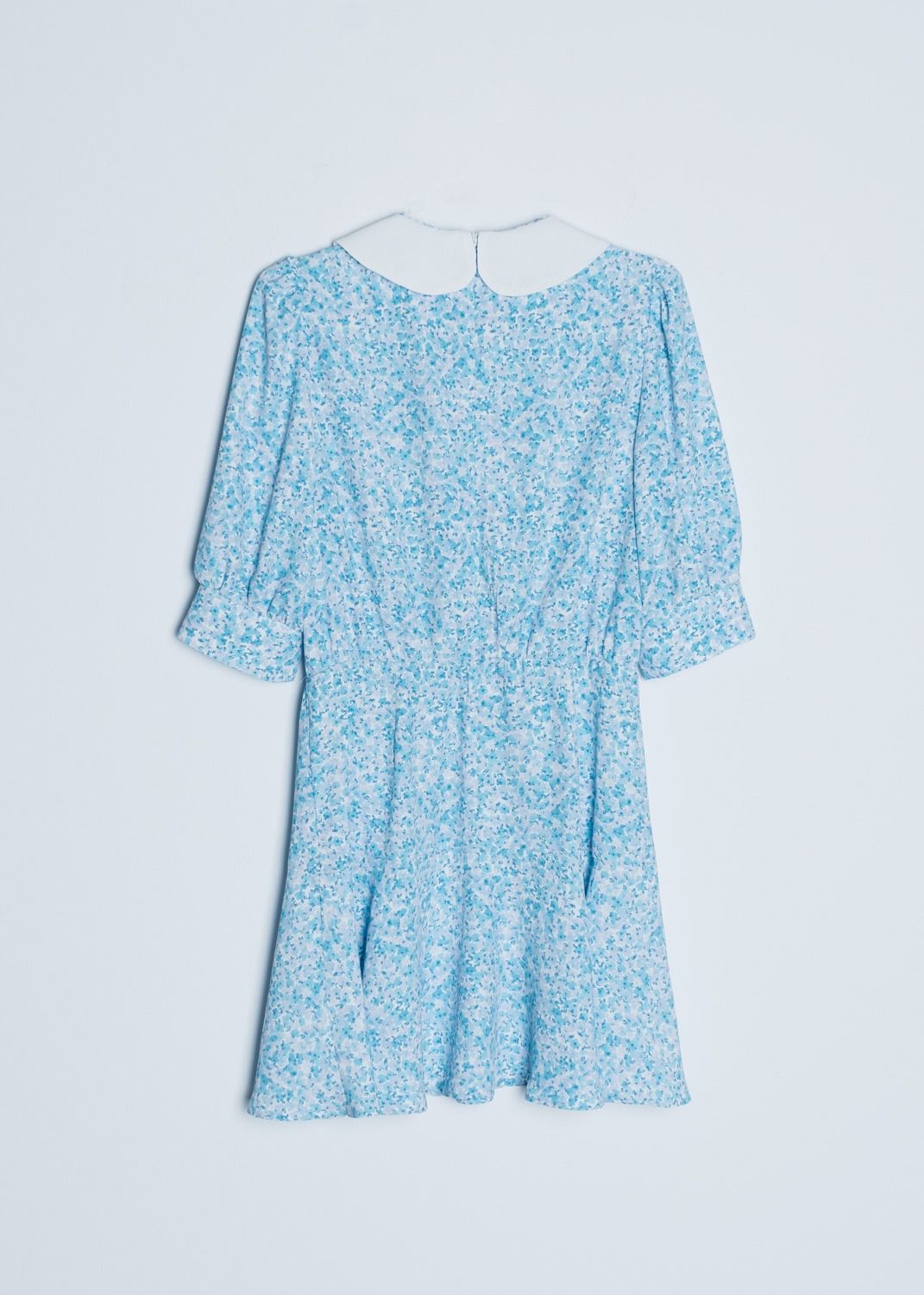 VESTIDO ESTAMPADO CUELLO BOBO