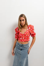 TOP ESTAMPADO FLORES