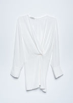 BLUSA TEXTURA NUDO