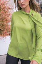 CAMISA VERDE LAZADA