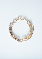 Pulsera eslabones combinado