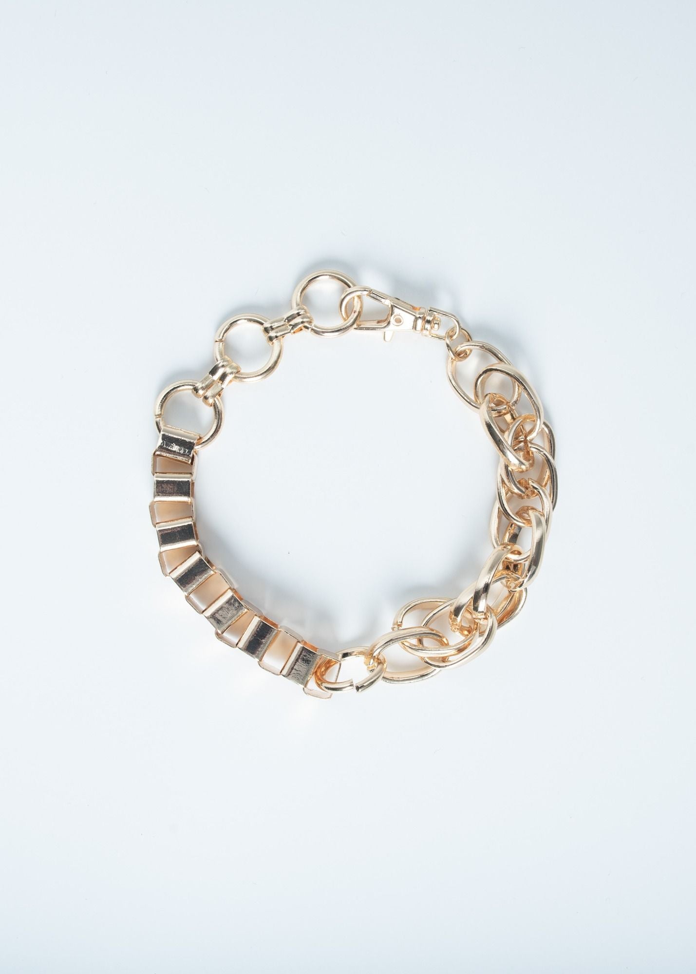 Pulsera eslabones combinado