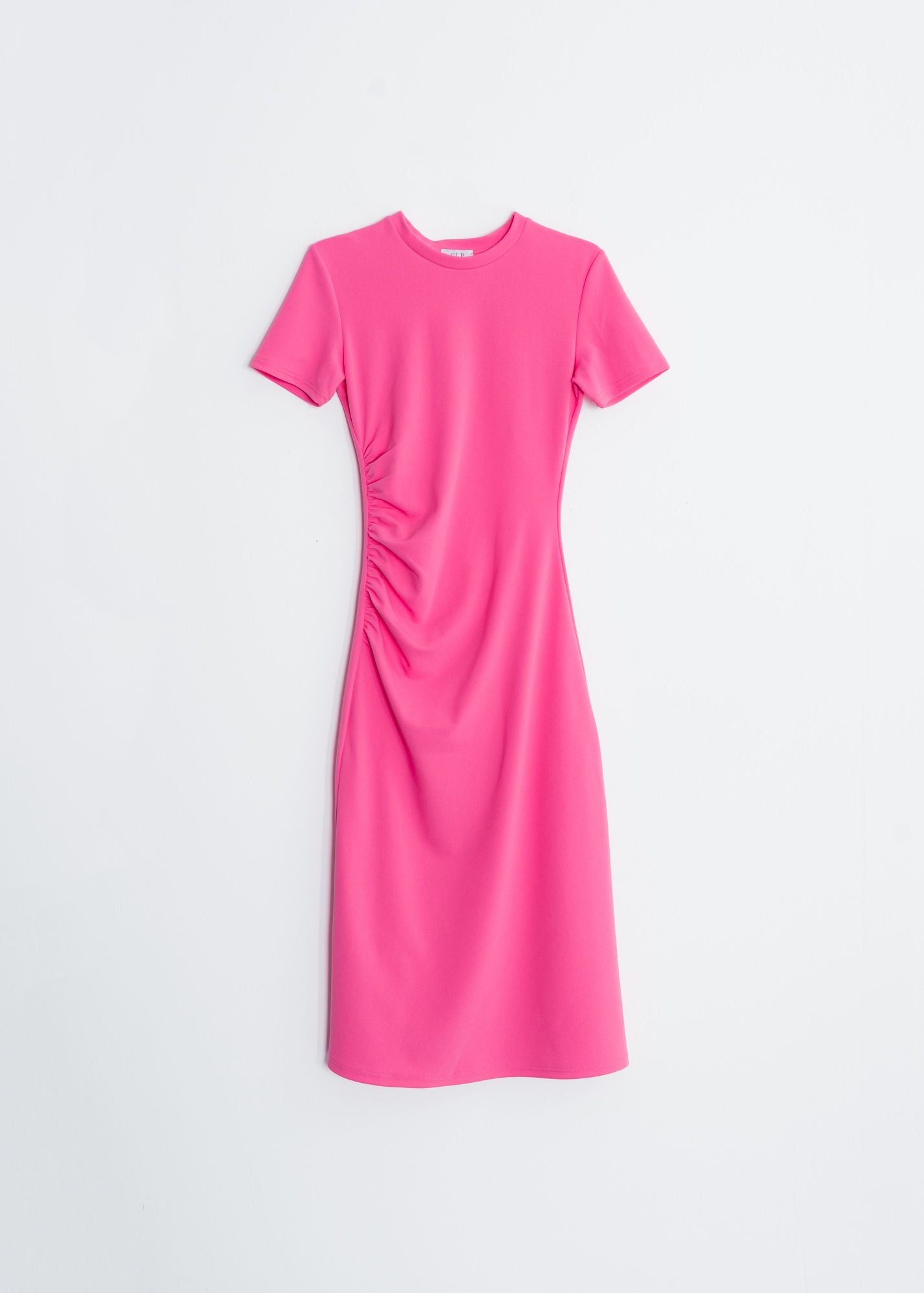 VESTIDO MIDI MANGA CORTA