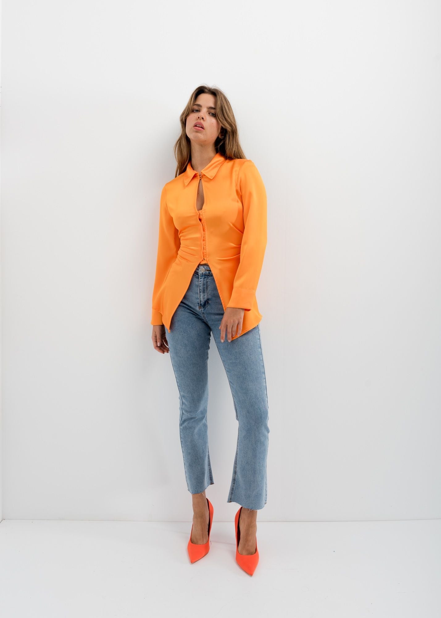 CAMISA SATINADA