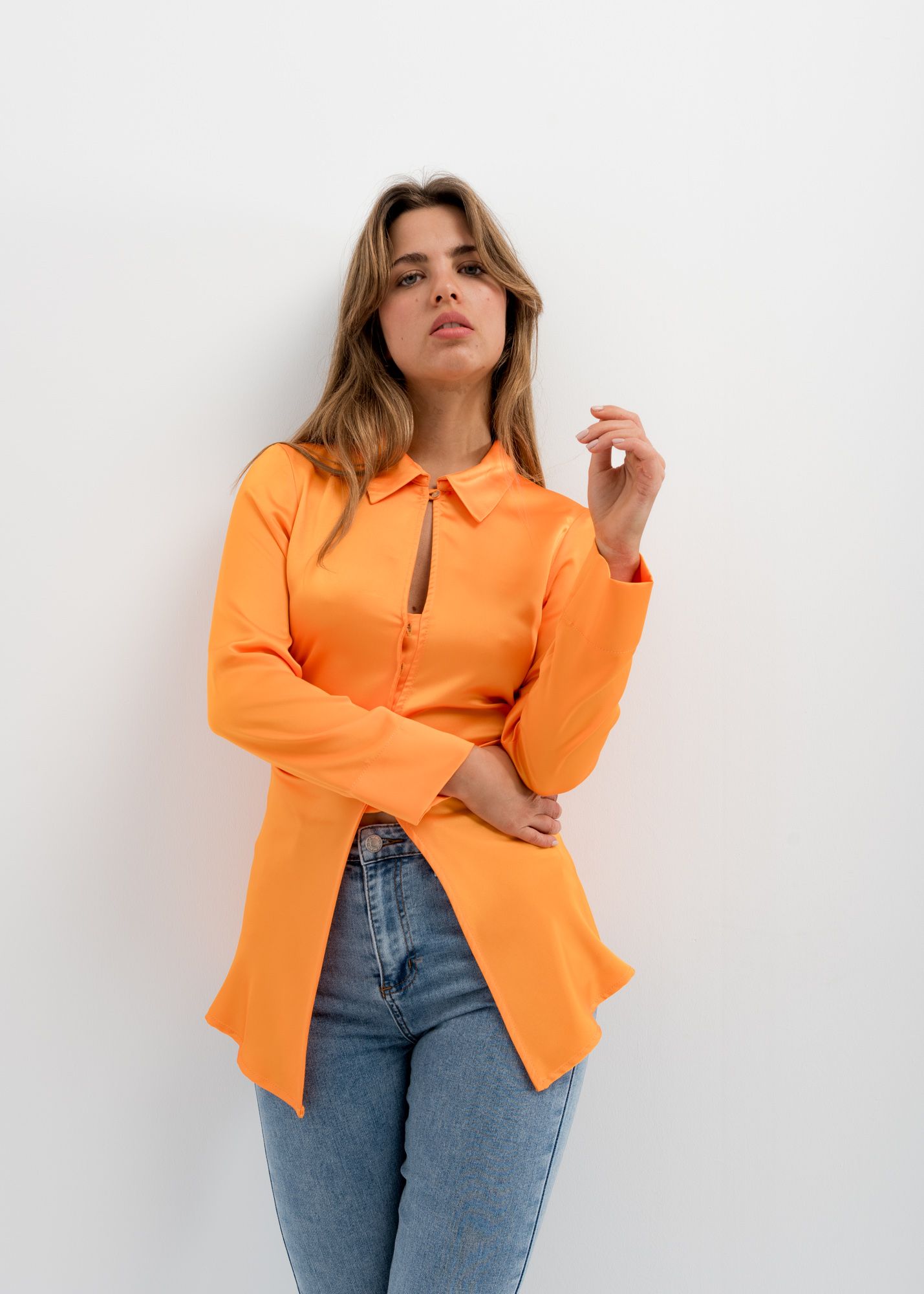 CAMISA SATINADA