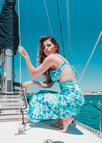VESTIDO ESTAMPADO CUT OUT