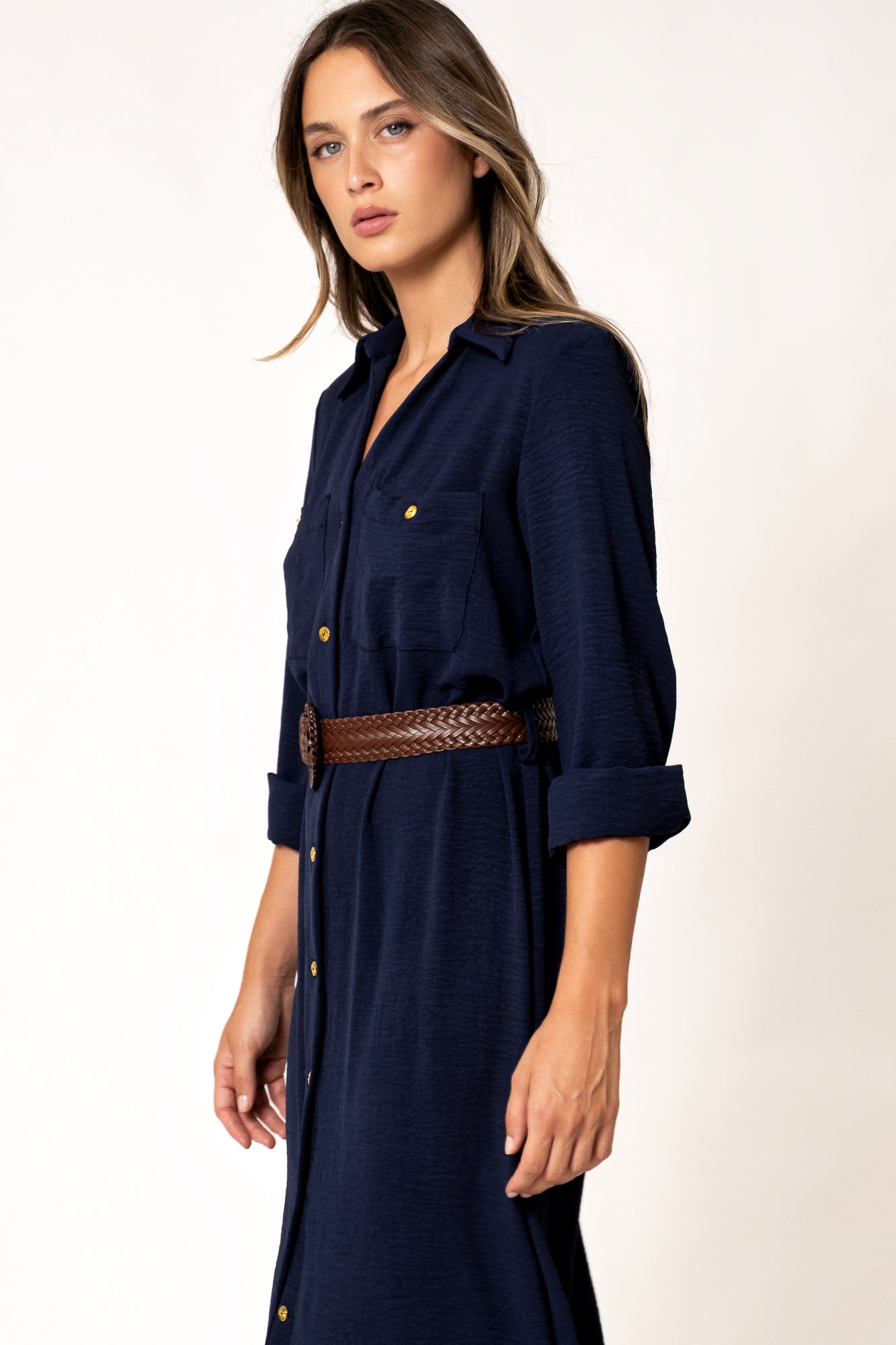 VESTIDO CAMISERO