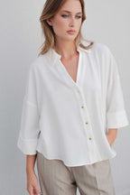 CAMISA MANGA VUELTA