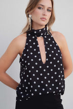 TOP HALTER LUNARES