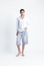 CAMISA TEXTURA CON PLIEGUES
