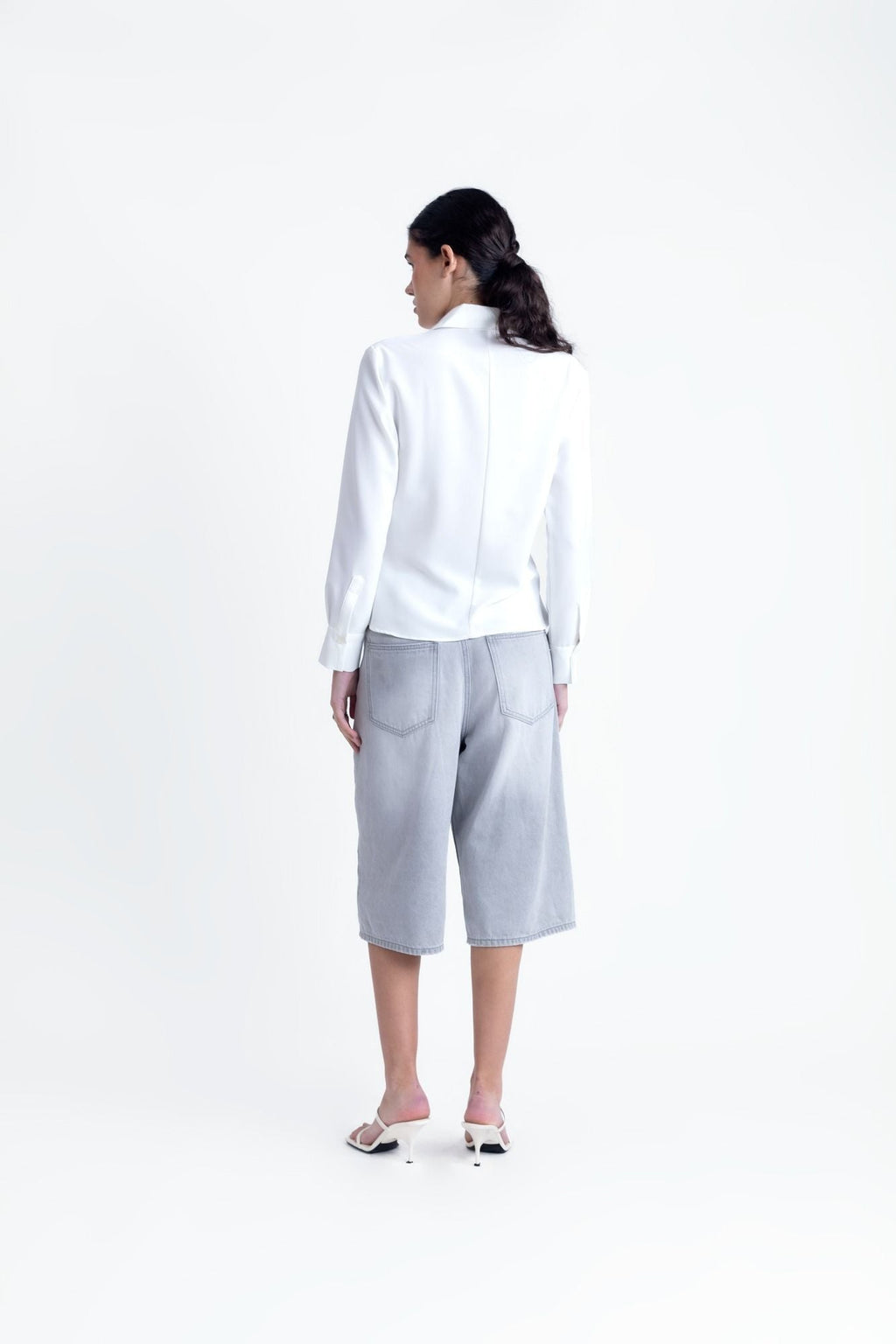 CAMISA TEXTURA CON PLIEGUES