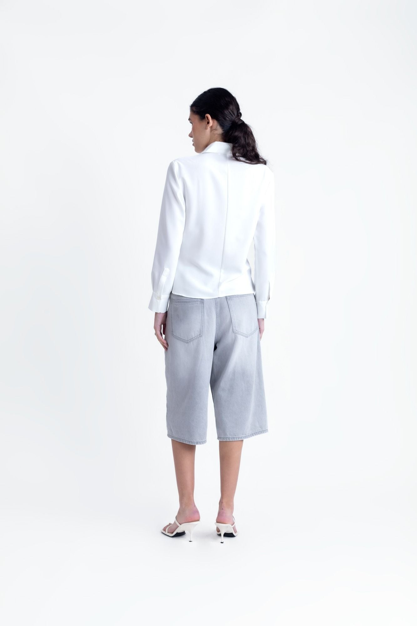 CAMISA TEXTURA CON PLIEGUES