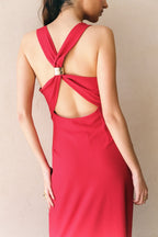VESTIDO APLIQUE ESPALDA