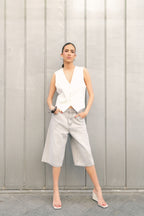 BERMUDA DENIM OVERSIZE