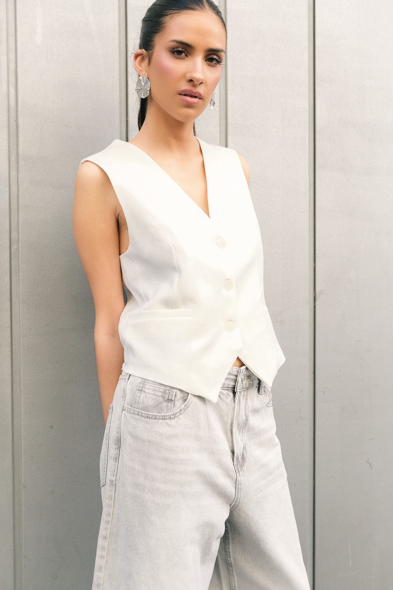 BERMUDA DENIM OVERSIZE