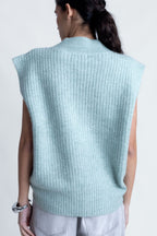 CHALECO PUNTO OVERSIZE