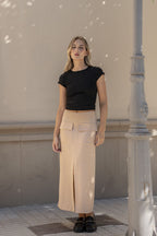 FALDA MIDI CARGO