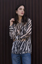 CAMISA GASA ESTAMPADA