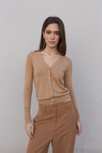 CHAQUETA PUNTO BOTONES