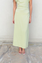 VESTIDO MIDI FRUNCES
