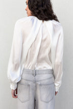 BLUSA SATINADA