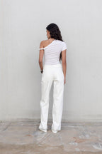JEANS WIDE LEG TIRO MEDIO FULL LENGTH