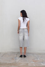 BERMUDA DENIM OVERSIZE