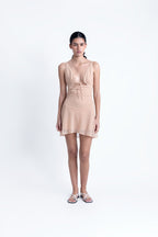 VESTIDO MINI ESTAMPADO